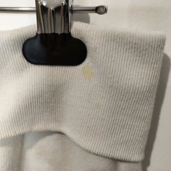 Plush and Lush extra wide leg sweat pants white - Picture 2 of 4